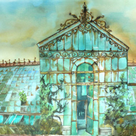 Abandoned Greenhouse by Phiris Sickels