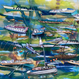 Boats and More Boats by Phiris Sickels