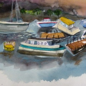 Boats by Phiris Sickels