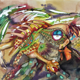 Iguana by Phiris Sickels